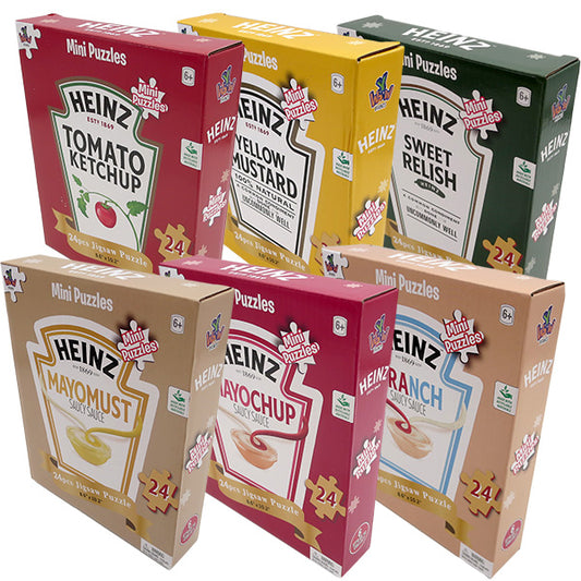 ミニ パズル HEINZ  (24pcs)【ハインツ】