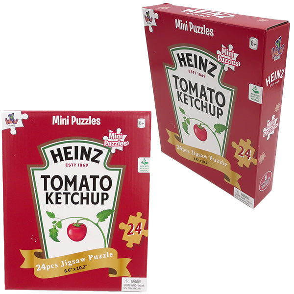 ミニ パズル HEINZ  (24pcs)【ハインツ】