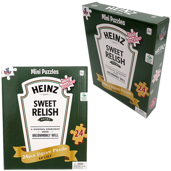 ミニ パズル HEINZ  (24pcs)【ハインツ】