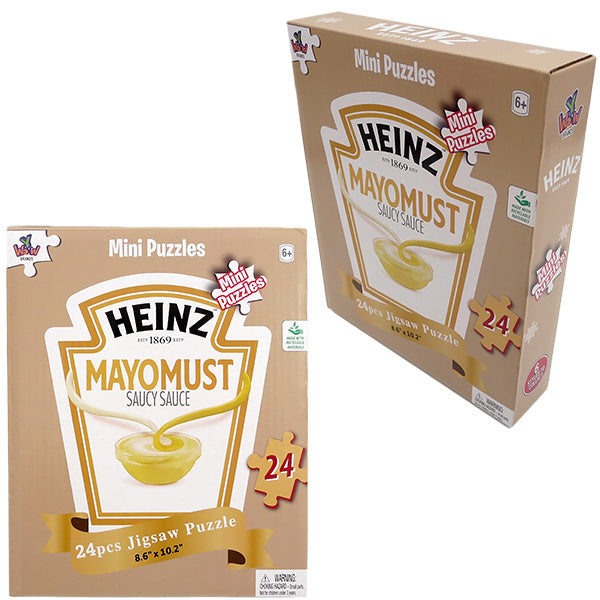 ミニ パズル HEINZ  (24pcs)【ハインツ】