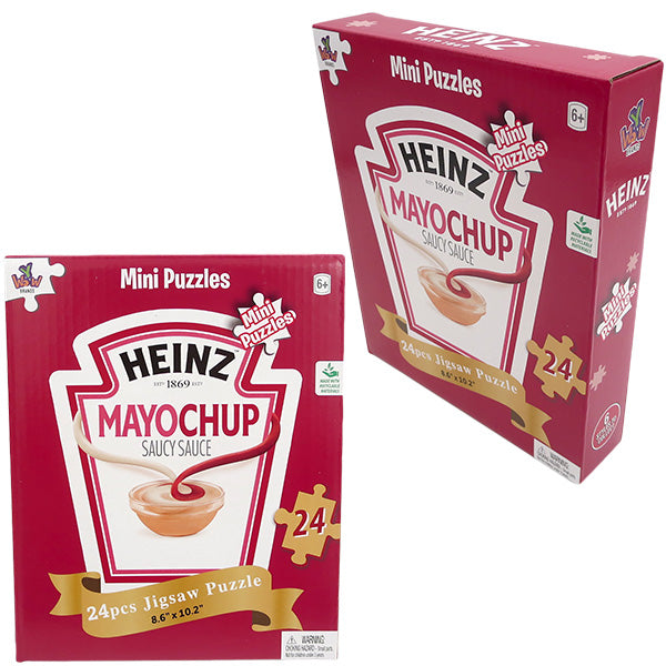 ミニ パズル HEINZ  (24pcs)【ハインツ】