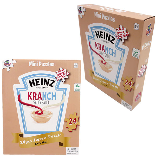 ミニ パズル HEINZ  (24pcs)【ハインツ】