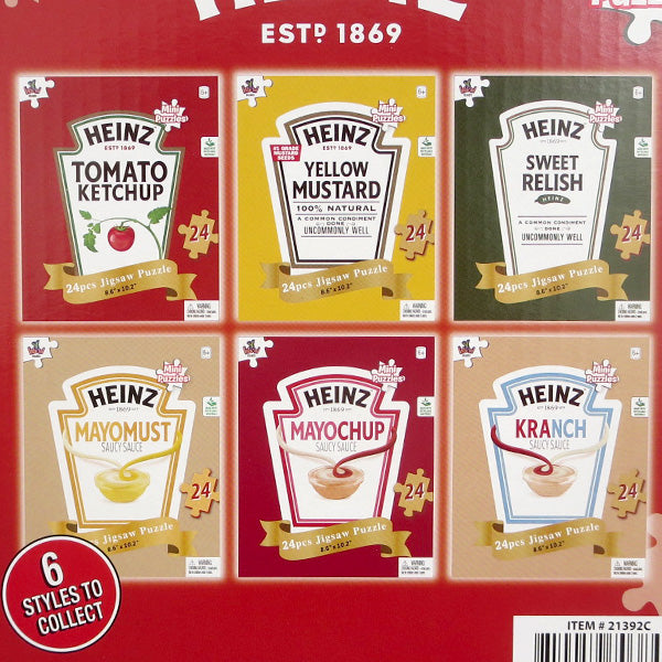 ミニ パズル HEINZ  (24pcs)【ハインツ】