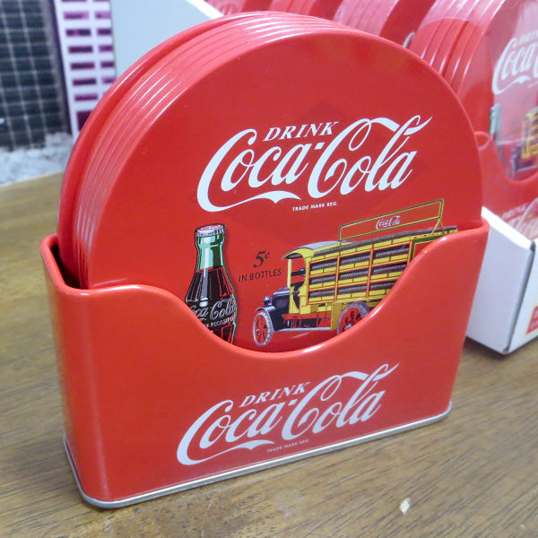 Coca Cola coaster set S/6