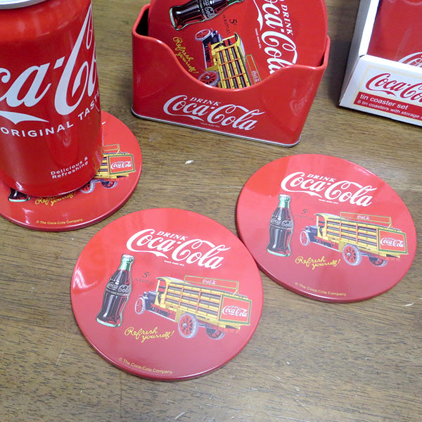 Coca Cola coaster set S/6