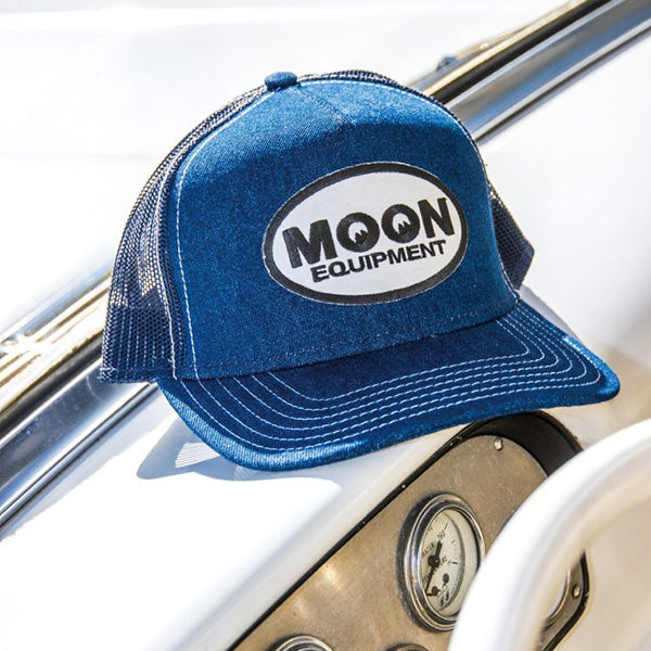 MOON ムーン デニム メッシュ キャップ