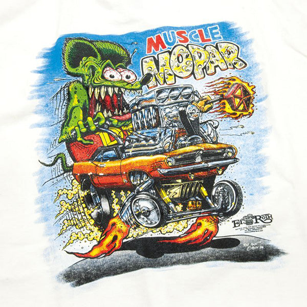 Rat Fink x MOONEYES Muscle Mopar T-shirt [Rat Fink] [Mooneyes]