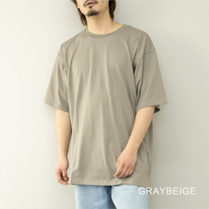 Tシャツ メンズ 半袖 接触冷感 天竺 大きいサイズ 3L 4L 5L カットソー トップス 部屋着 ルームウェア