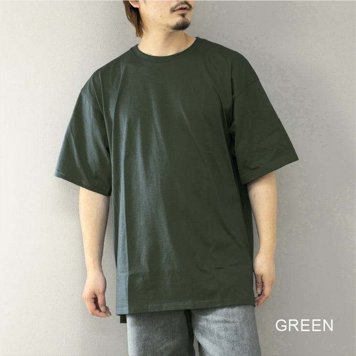 Tシャツ メンズ 半袖 接触冷感 天竺 大きいサイズ 3L 4L 5L カットソー トップス 部屋着 ルームウェア