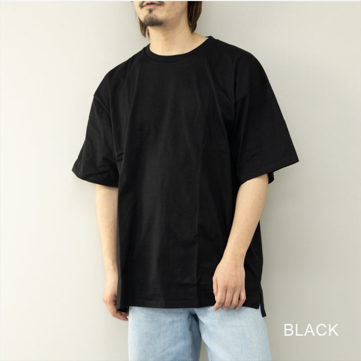 Tシャツ メンズ 半袖 接触冷感 天竺 大きいサイズ 3L 4L 5L カットソー トップス 部屋着 ルームウェア