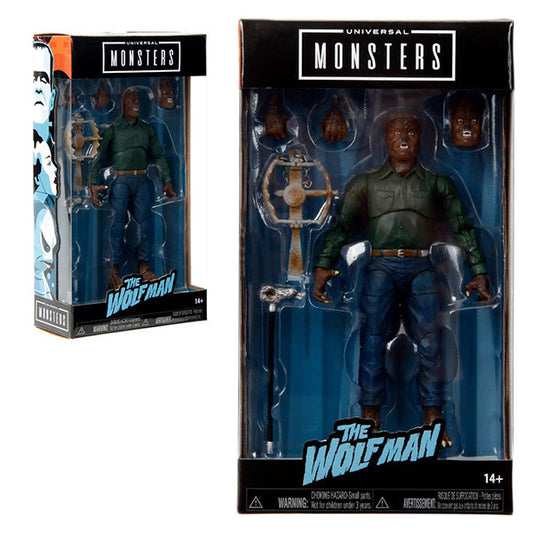 universal monsters action figure wolfman