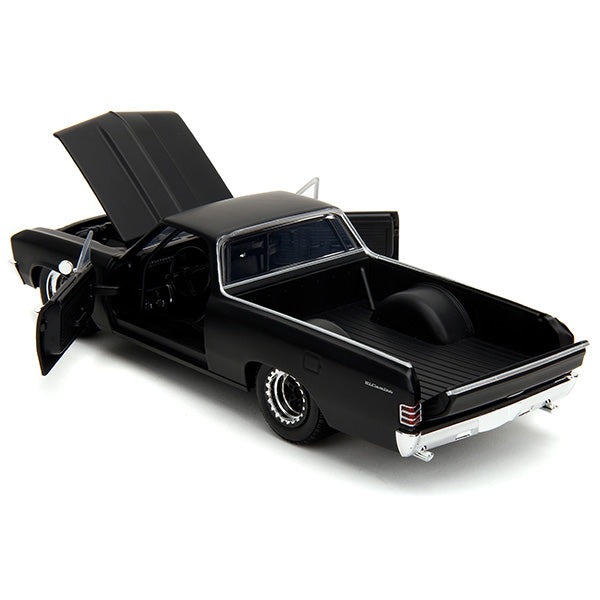 JADATOYS 1:24 ワイルドスピードダイキャストカー 1967 CHEVROLET EL CAMINO