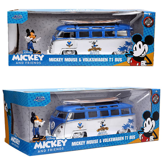 1:24 DISNEY 1962 VOLKSWAGEN T1 BUS w/ MICKEY MOUSE [Mickey Mouse] Mini car