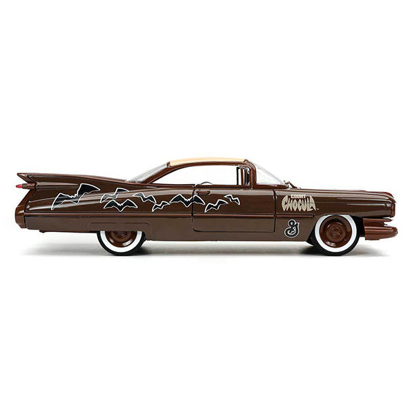 1:24 GENERAL MILLS 1959 CADILLAC COUPE DEVILLE  w/ COUNT CHOCULA【カウント・チョキュラ】ミニカー