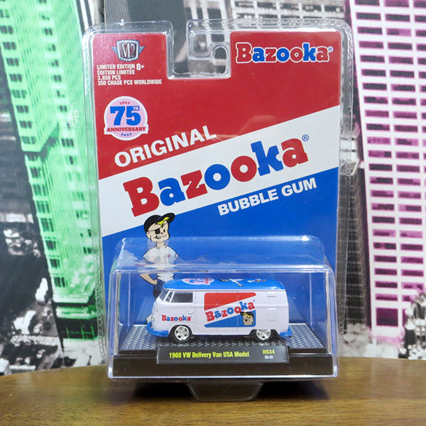 M2 MACHINES 1:64 BAZOOKA 1960 VW Delivery Van Model  【バズーカ】ミニカー