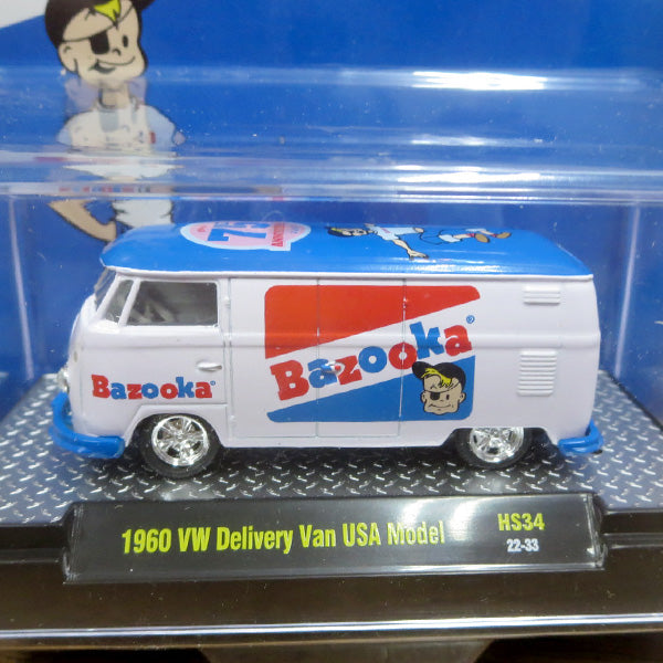 M2 MACHINES 1:64 BAZOOKA 1960 VW Delivery Van Model  【バズーカ】ミニカー