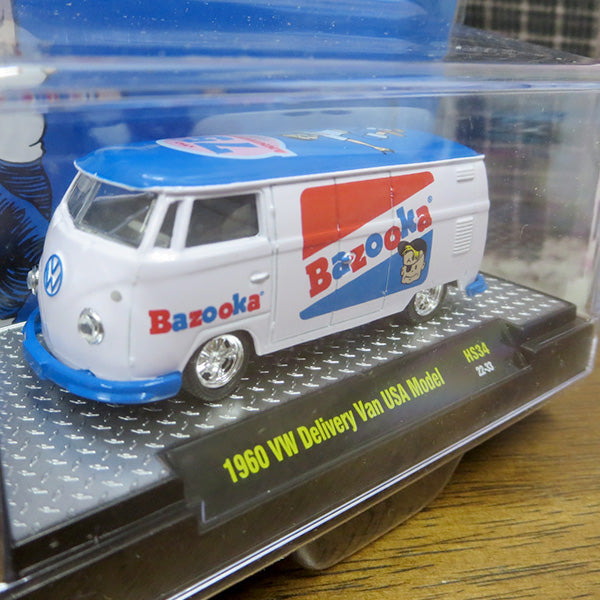 M2 MACHINES 1:64 BAZOOKA 1960 VW Delivery Van Model  【バズーカ】ミニカー