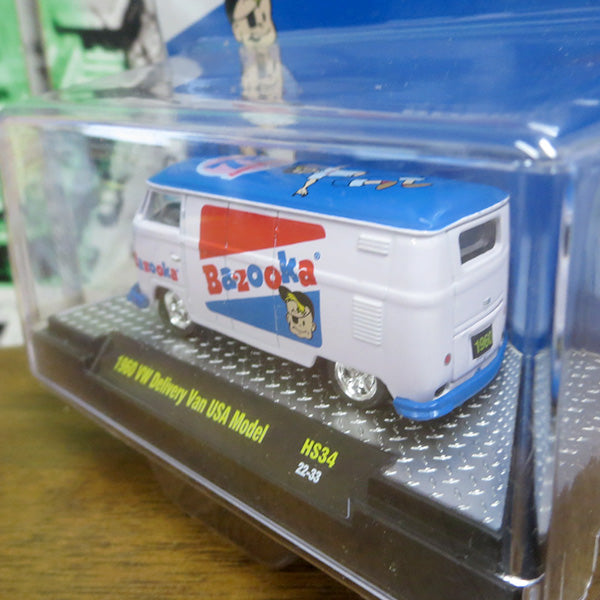 M2 MACHINES 1:64 BAZOOKA 1960 VW Delivery Van Model  【バズーカ】ミニカー