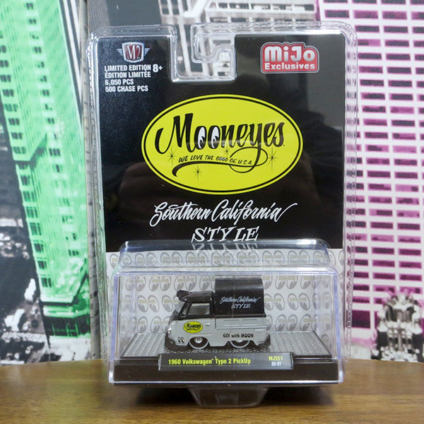 M2 MACHINES 1:64 MOONEYES 1960 VW Type2 PickUp Short with Canvas Cover 【ムーンアイズ】ミニカー