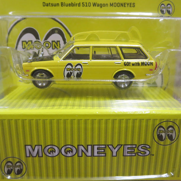 Tarmac Works 1:64 MOONEYES Datsun Bluebird 510 Wagon 【ムーンアイズ】ミニカー