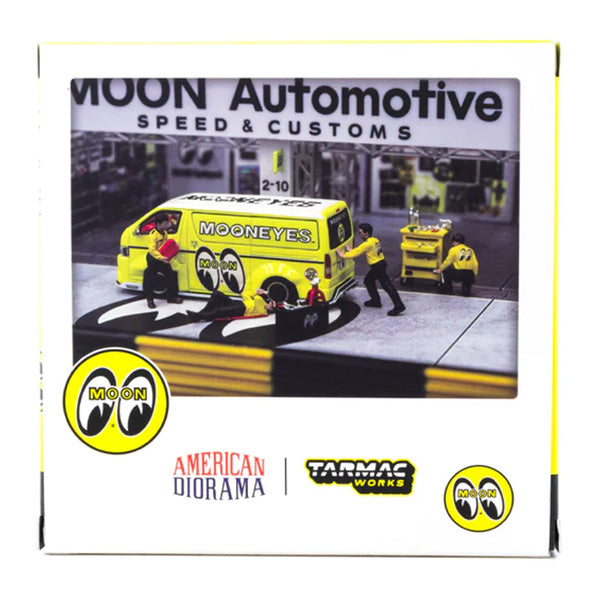 Tarmac Works 1:64 MOONEYES Mechanic Figures Set Mechanic [Mooneyes] Figure