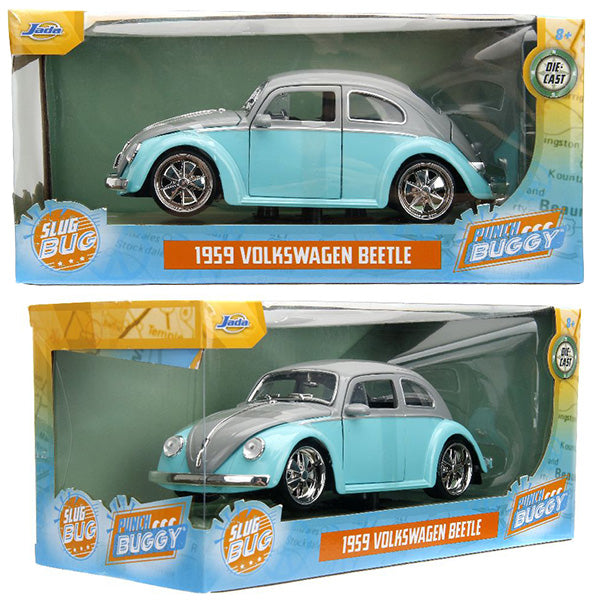 JADA TOYS 1:24 PUNCH BUGGY  1959 VW Beetle ミニカー