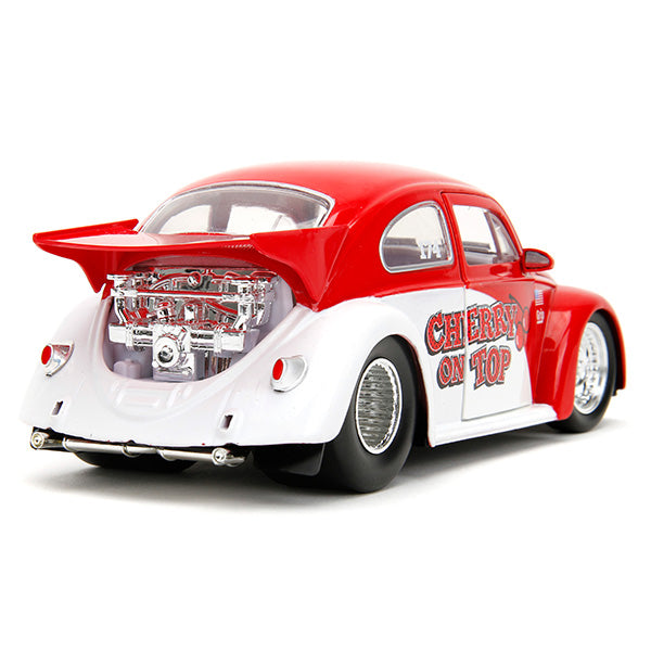 JADA TOYS 1:24 PUNCH BUGGY  1959 VW Drag Beetle ミニカー