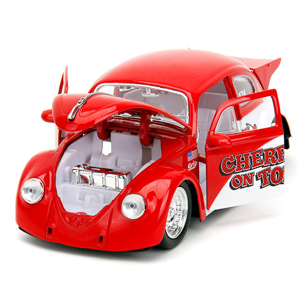 JADA TOYS 1:24 PUNCH BUGGY  1959 VW Drag Beetle ミニカー