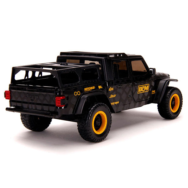 JADATOYS 1:24 JUST TRUCKS w/RACK &amp; WHEELS  2020 Jeep Gladiator ミニカー