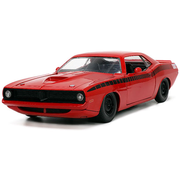 JADATOYS 1:24 BTM  1973 Plymouth Barracuda  ミニカー