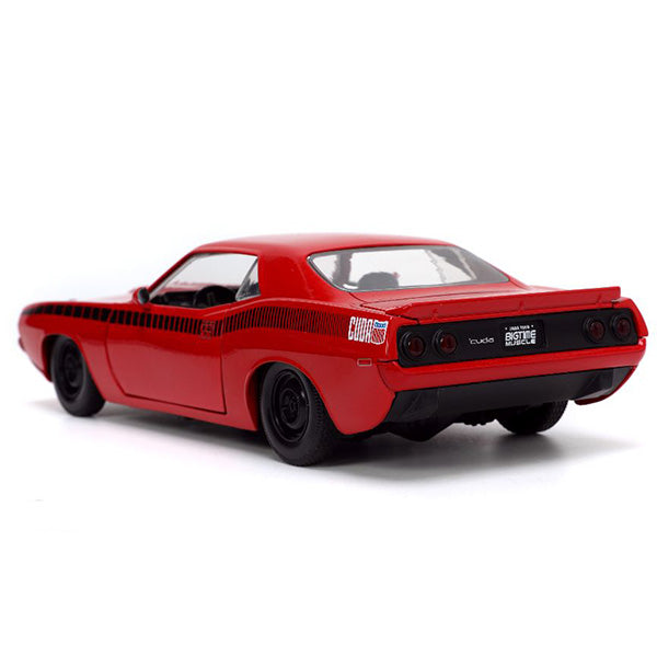 JADATOYS 1:24 BTM  1973 Plymouth Barracuda  ミニカー