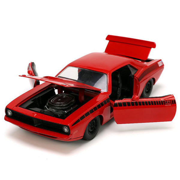 JADATOYS 1:24 BTM  1973 Plymouth Barracuda  ミニカー