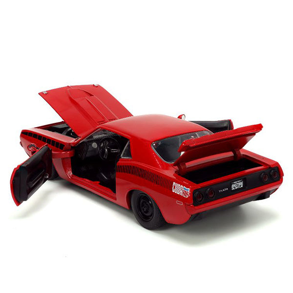 JADATOYS 1:24 BTM  1973 Plymouth Barracuda  ミニカー