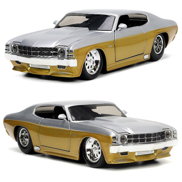 JADATOYS 1:24 BTM  1971 Chevy Chevelle SS ミニカー