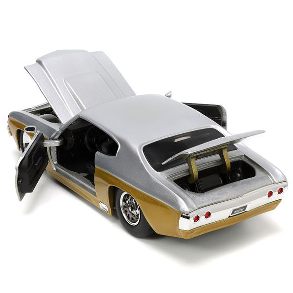 JADATOYS 1:24 BTM  1971 Chevy Chevelle SS ミニカー