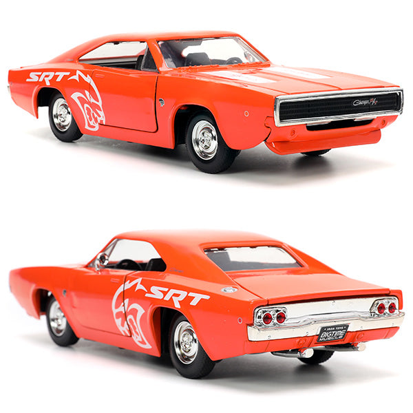 JADATOYS 1:24 BTM  1968 Dodge Charger R/T ミニカー