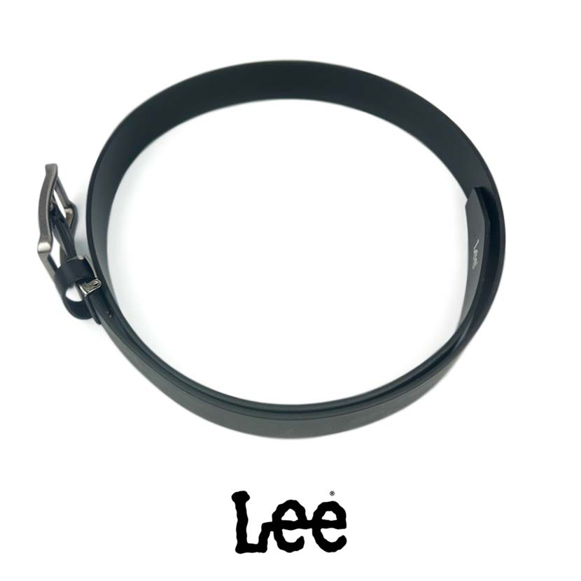 All 3 colors Lee Real Leather Garrison Buckle Design Belt Italian Leather Recycled Leather