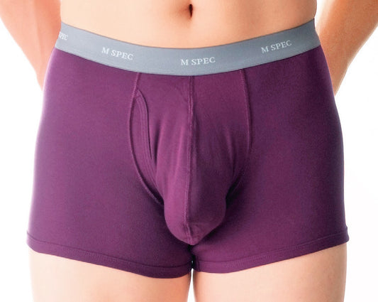 Refreshing crotch boxer briefs, 3 colors, same size