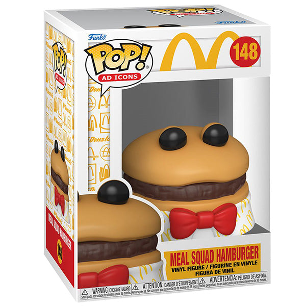 POP! AD ICONS VINYL FIGURE  MCDONALDS MEAL SQUAD HAMBURGER【FUNKO】