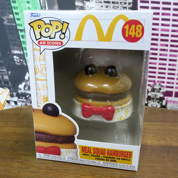 POP! AD ICONS VINYL FIGURE  MCDONALDS MEAL SQUAD HAMBURGER【FUNKO】