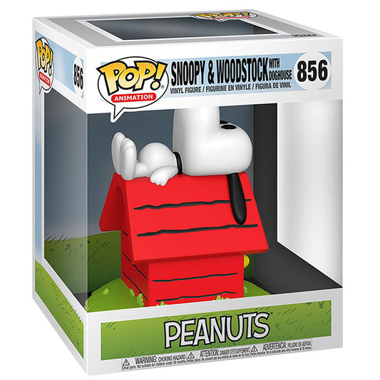 POP! ANIMATION VINYL FIGURE  SNOOPY ＆ WOODSTOCK with DOGHOUSE【FUNKO】