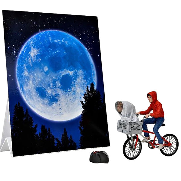 ET 7" Action Figure ET &amp; Elliot with Bike [NECA]