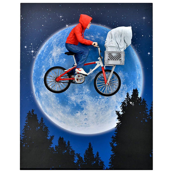 ET 7" Action Figure ET &amp; Elliot with Bike [NECA]