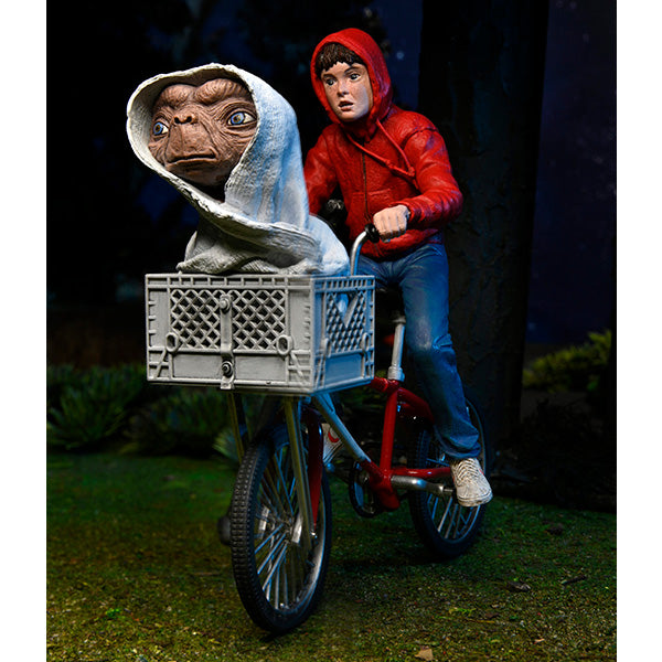 ET 7" Action Figure ET &amp; Elliot with Bike [NECA]