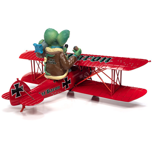AUTO WORLD 1:30 RAT FINK 1929 WACO STRAIGHTWING RAT BARON AIRPLANE【ラットフィンク】ミニカー