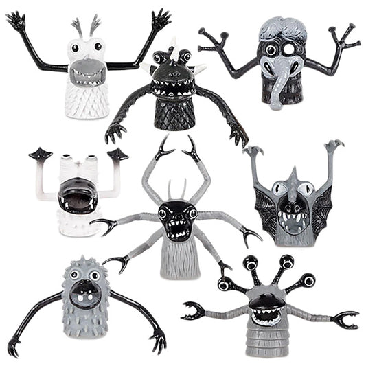 Finger Puppet Monster BLACK &amp; WHITE [Assorted]