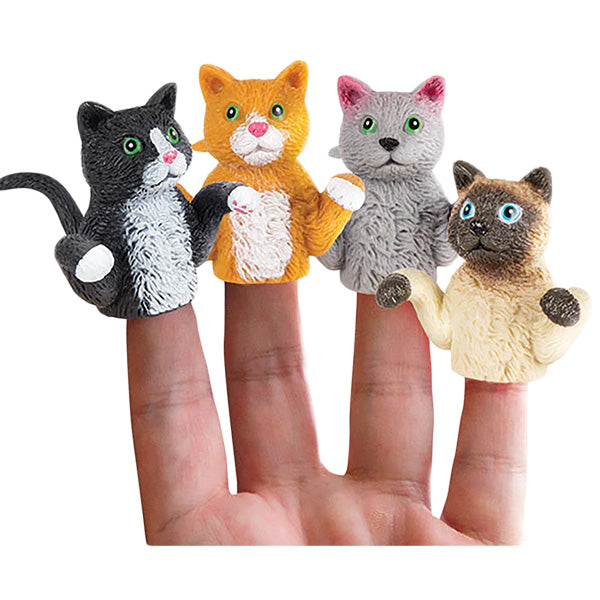 Finger puppet cat [assorted]