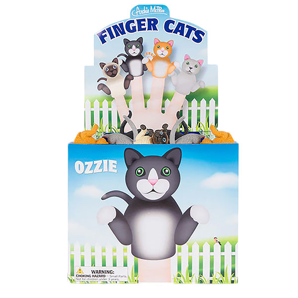 Finger puppet cat [assorted]