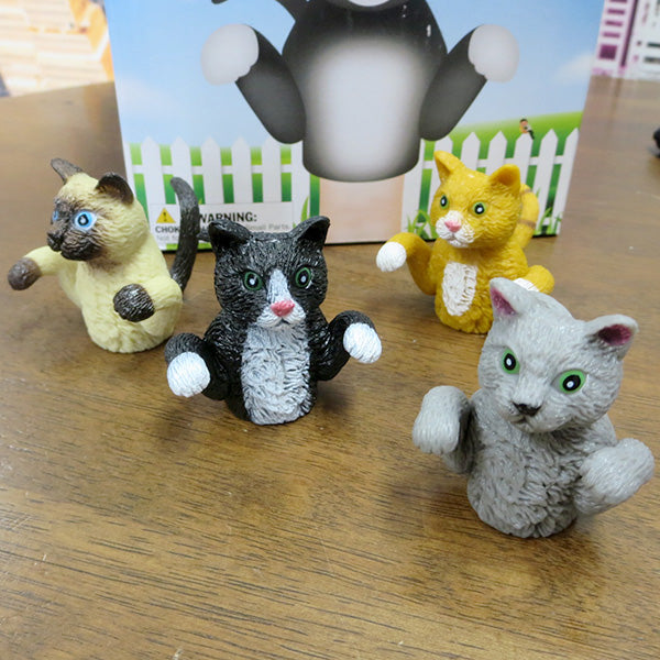 Finger puppet cat [assorted]