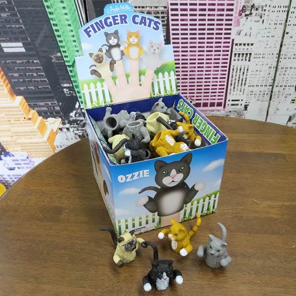 Finger puppet cat [assorted]